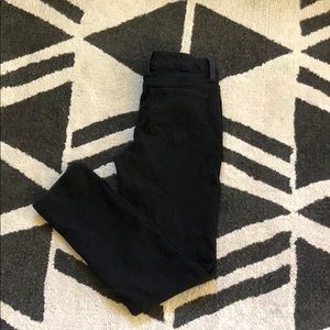 black skinny jeans